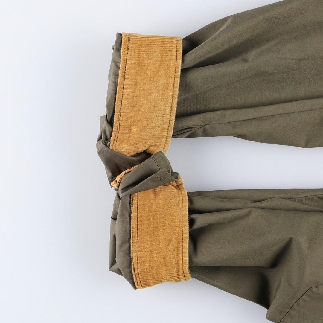 90'S Gamchide Shooting Jacket, Men's Size L polyester Khaki type Vintage Second Hand