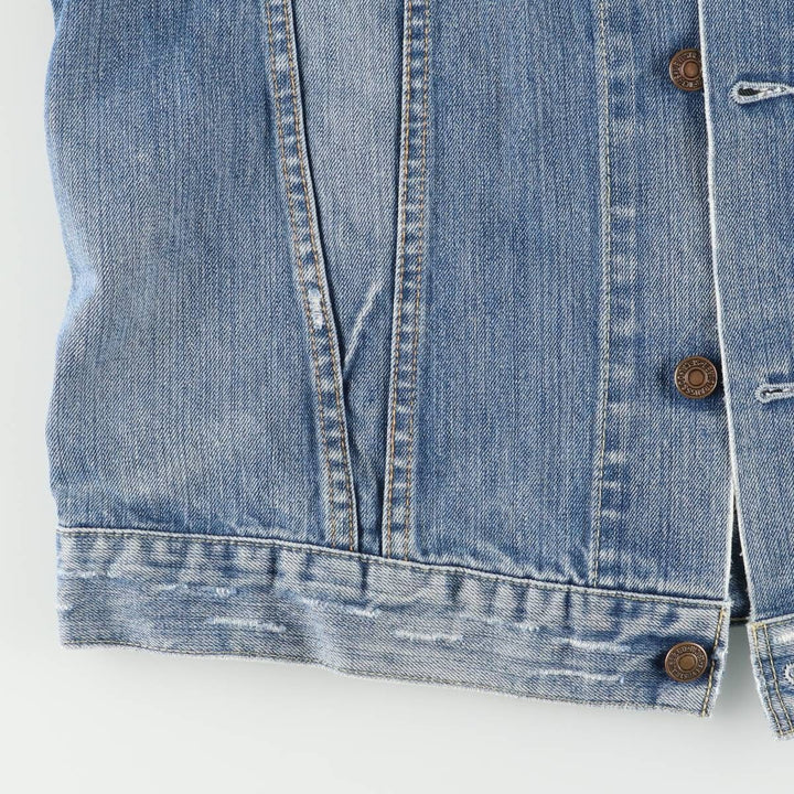 Levi's Euro Model Cut-Off Denim Vest, Men's Size L cotton blue type Vintage Second Hand