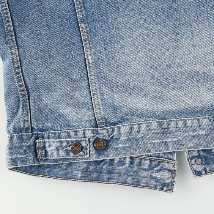 Levi's Euro Model Cut-Off Denim Vest, Men's Size L cotton blue type Vintage Second Hand