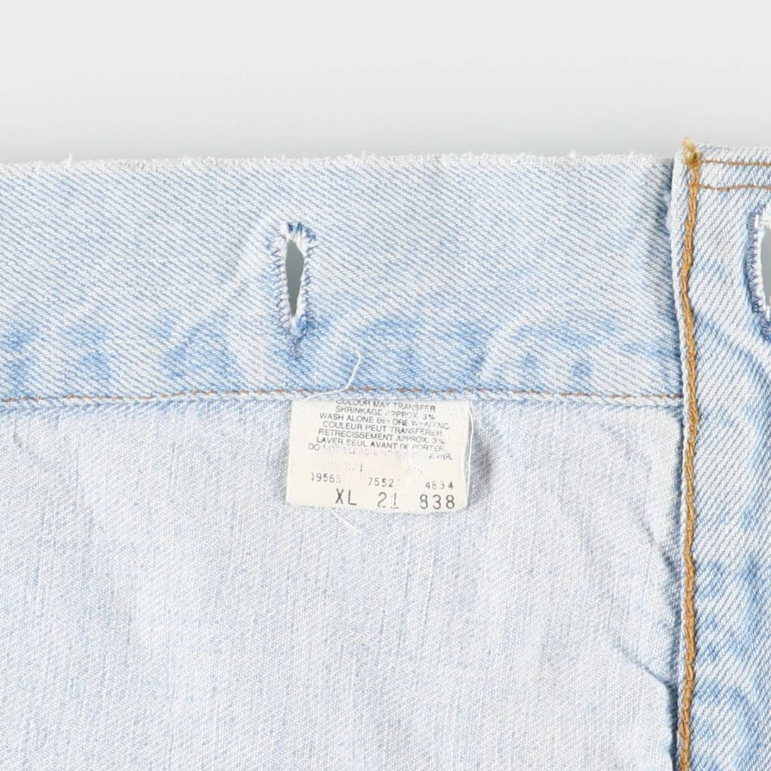 Levi's 75525-4834 Cut-Off Denim Vest, Men's Size XL unclear Blue type light blue Vintage Second Hand