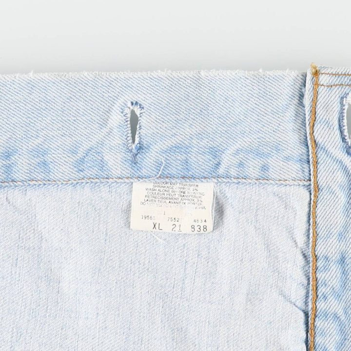 Levi's 75525-4834 Cut-Off Denim Vest, Men's Size XL unclear Blue type light blue Vintage Second Hand