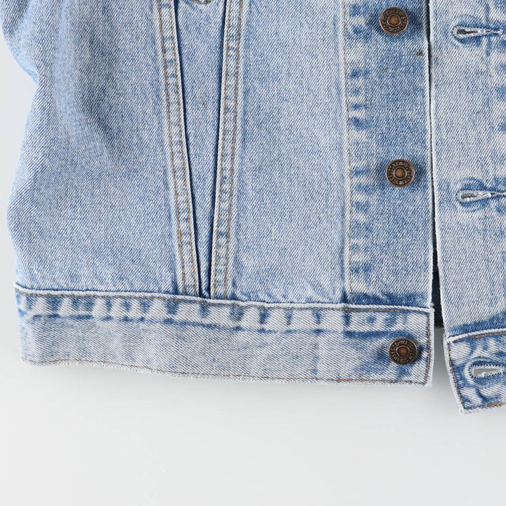 90'S Vintage Levi's Denim Vest (70401-0283) Men's Size XL cotton blue type Vintage Second Hand