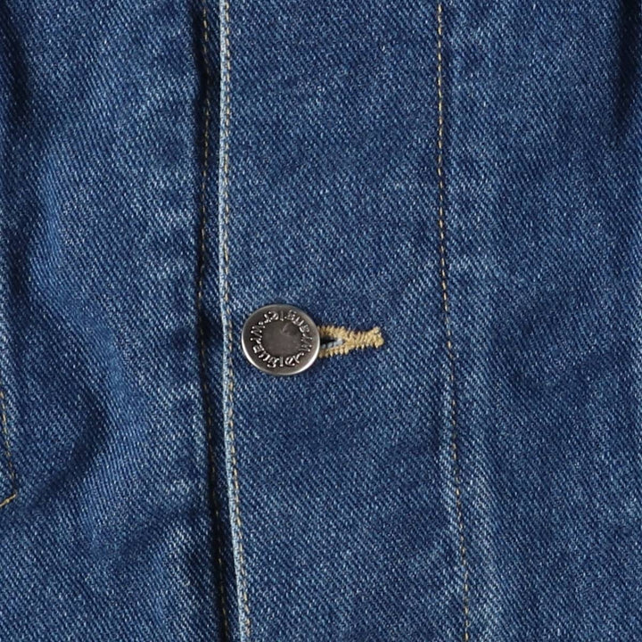Wrangler HERO Cut-Off Denim Vest, Men's XL cotton blue type Vintage Second Hand