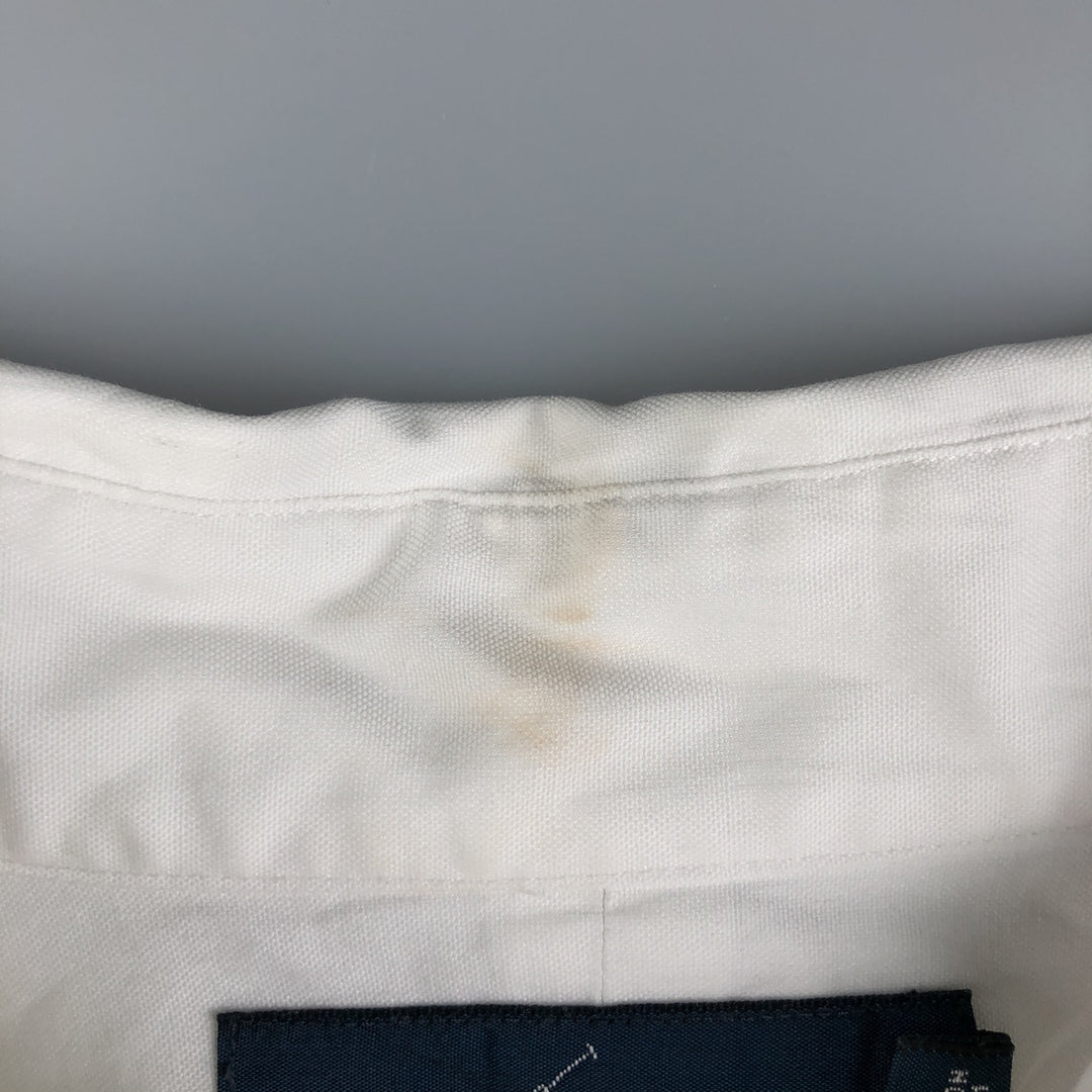 Ralph Lauren Classic Fit Long Sleeve Button Down Shirt Men's XL cotton white type Vintage Second Hand