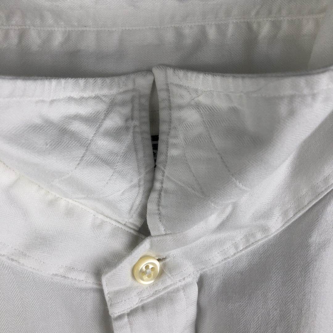 Ralph Lauren POLO by Ralph Lauren ANDREW long sleeve cotton shirt, men's XL size cotton white type Vintage Second Hand