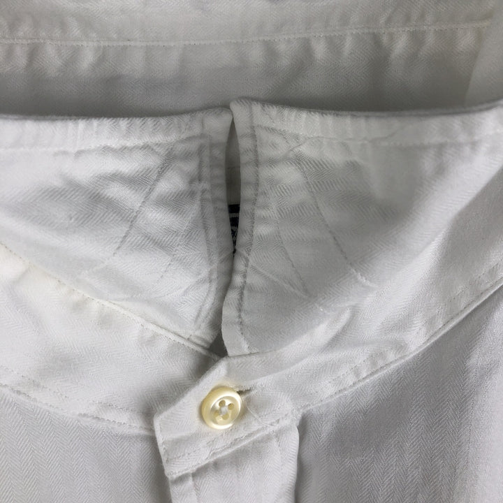 Ralph Lauren POLO by Ralph Lauren ANDREW long sleeve cotton shirt, men's XL size cotton white type Vintage Second Hand
