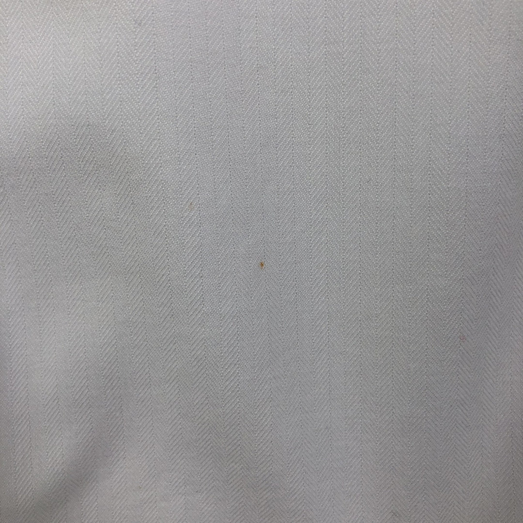 Ralph Lauren YARMOUTH long sleeve button down shirt, men's size L cotton white type Vintage Second Hand