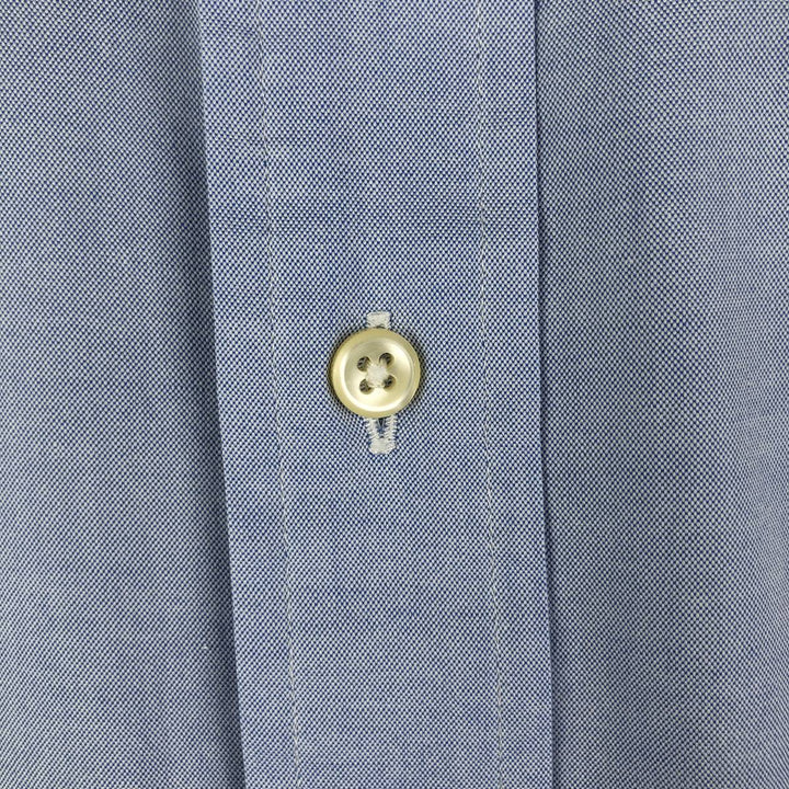 Ralph Lauren Classic Fit Long Sleeve Button Down Shirt, Men's Size L cotton Blue type light blue Vintage Second Hand