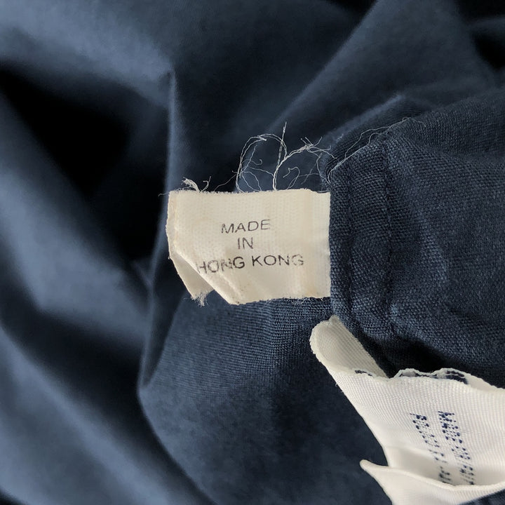 Ralph Lauren POLO by Ralph Lauren YARMOUTH long sleeve button down shirt, men's size M cotton navy blue type Vintage Second Hand