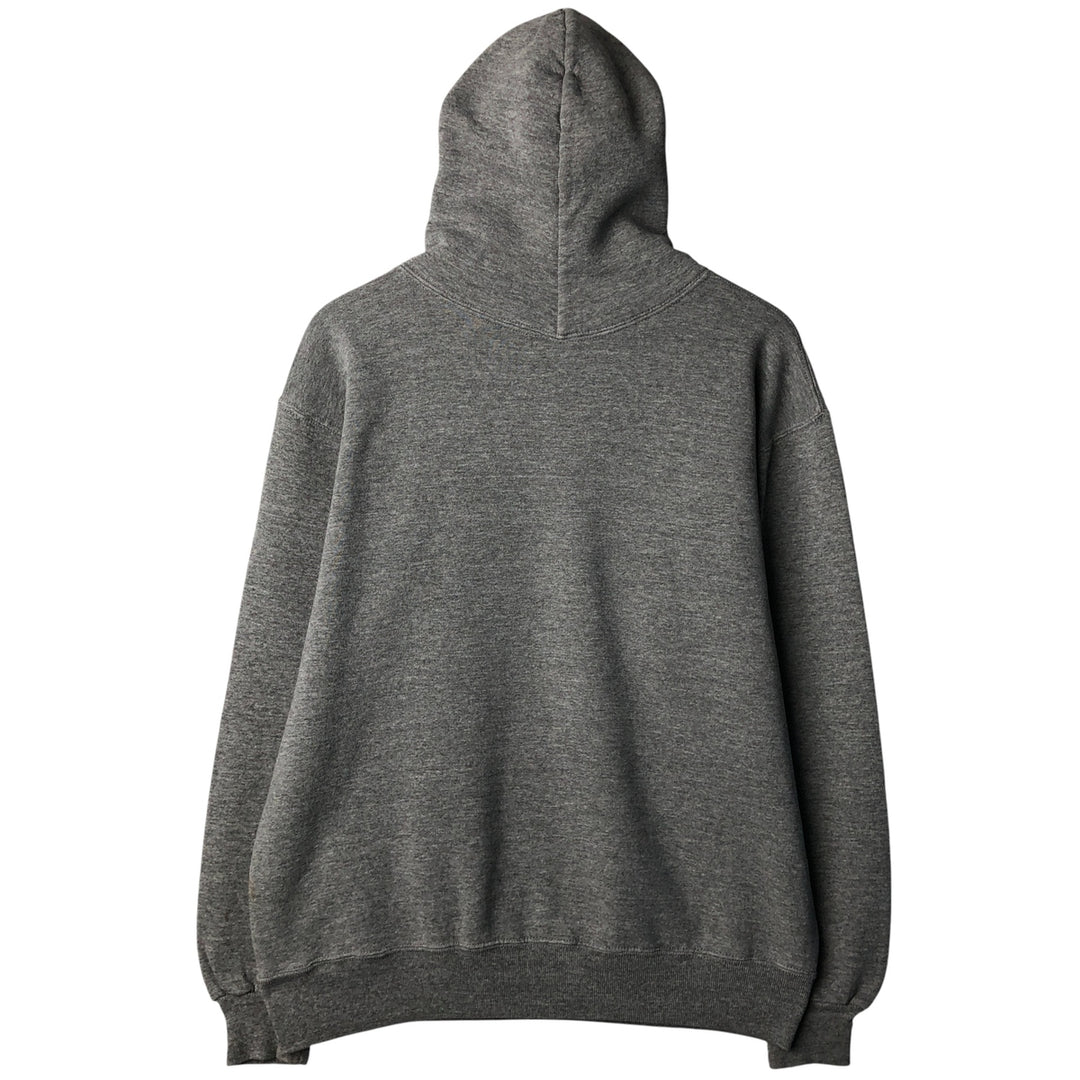 Vintage 90'S Russell pullover sweatshirt, made in the USA, size L, men's polyester gray type Vintage Second Hand
