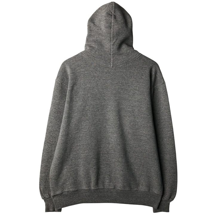 Vintage 90'S Russell pullover sweatshirt, made in the USA, size L, men's polyester gray type Vintage Second Hand