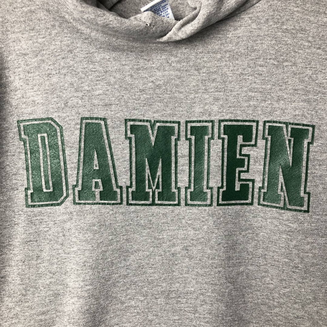 Vintage 90'S Russell pullover sweatshirt, made in the USA, size L, men's polyester gray type Vintage Second Hand