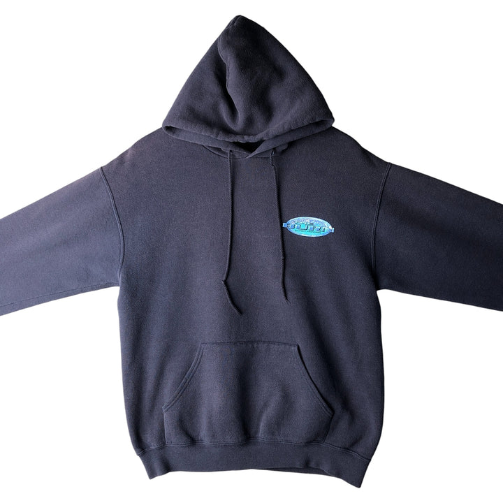 Vintage Lee pullover sweatshirt from the 90'S to 00s, made in the USA, size M. cotton navy blue type Vintage Second Hand
