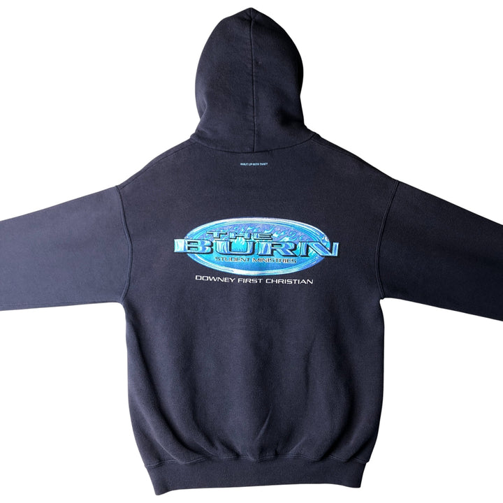 Vintage Lee pullover sweatshirt from the 90'S to 00s, made in the USA, size M. cotton navy blue type Vintage Second Hand