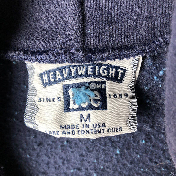 Vintage Lee pullover sweatshirt from the 90'S to 00s, made in the USA, size M. cotton navy blue type Vintage Second Hand