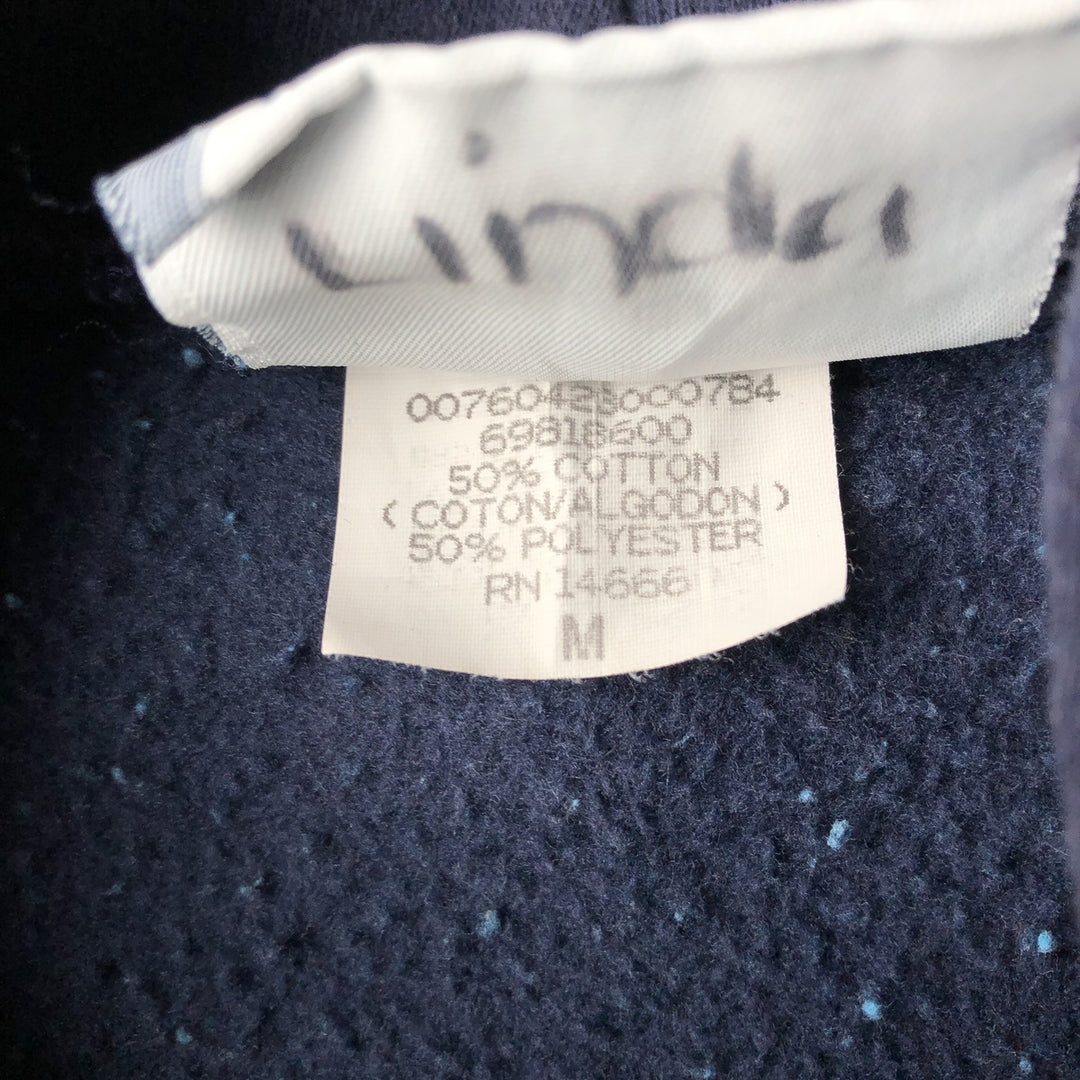 Vintage Lee pullover sweatshirt from the 90'S to 00s, made in the USA, size M. cotton navy blue type Vintage Second Hand