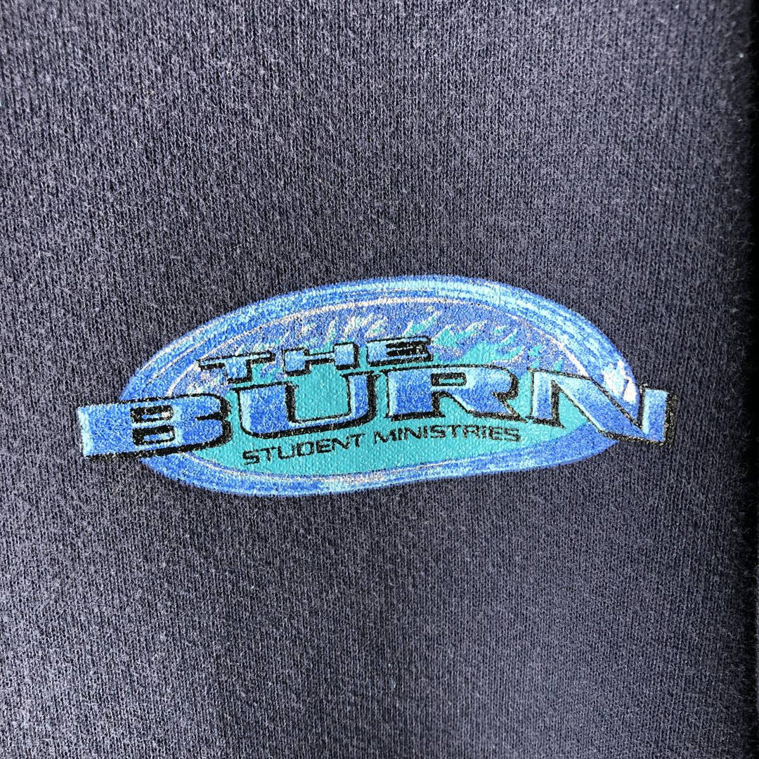 Vintage Lee pullover sweatshirt from the 90'S to 00s, made in the USA, size M. cotton navy blue type Vintage Second Hand