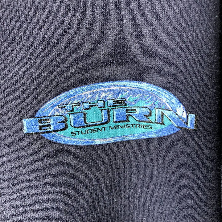 Vintage Lee pullover sweatshirt from the 90'S to 00s, made in the USA, size M. cotton navy blue type Vintage Second Hand