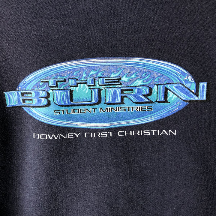 Vintage Lee pullover sweatshirt from the 90'S to 00s, made in the USA, size M. cotton navy blue type Vintage Second Hand
