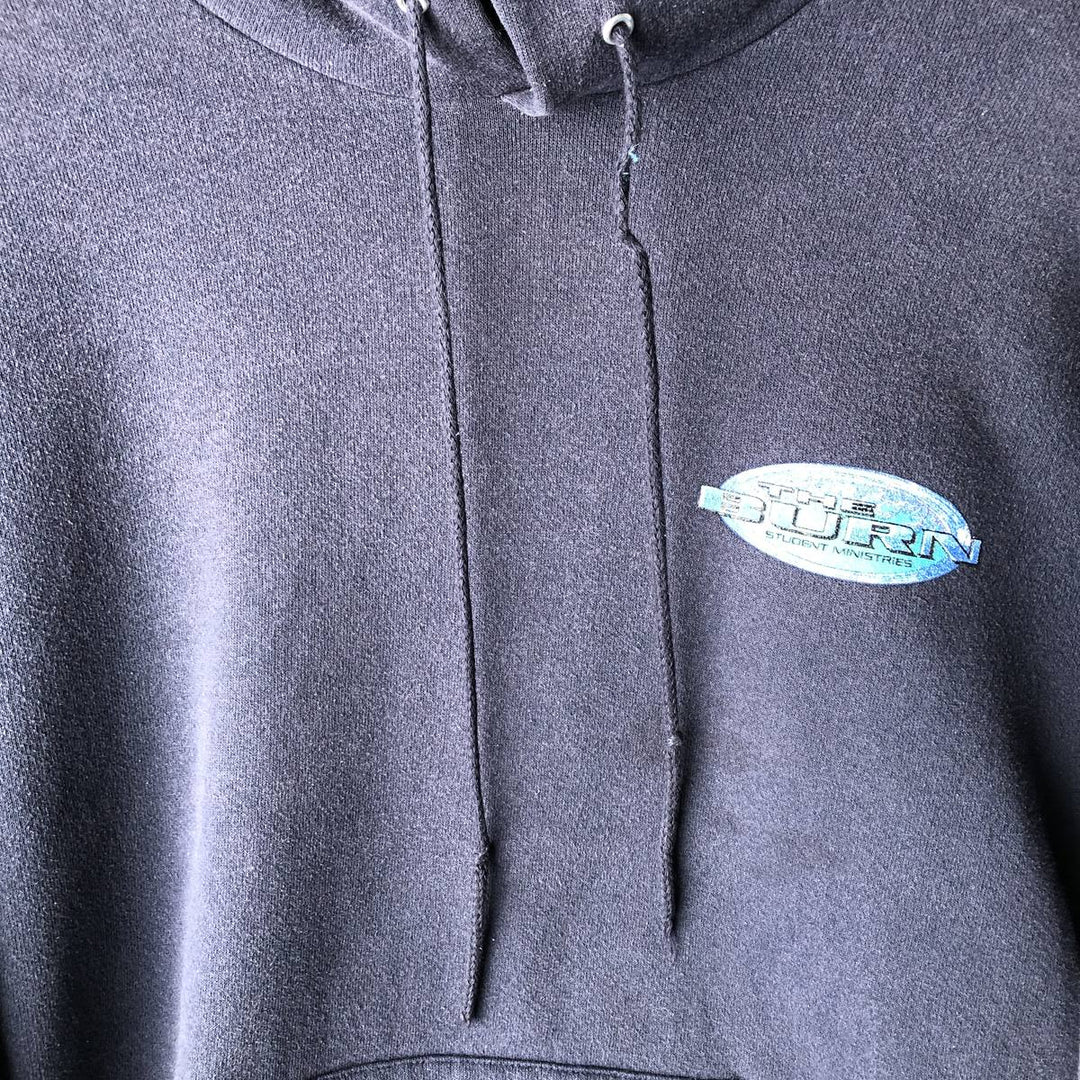 Vintage Lee pullover sweatshirt from the 90'S to 00s, made in the USA, size M. cotton navy blue type Vintage Second Hand