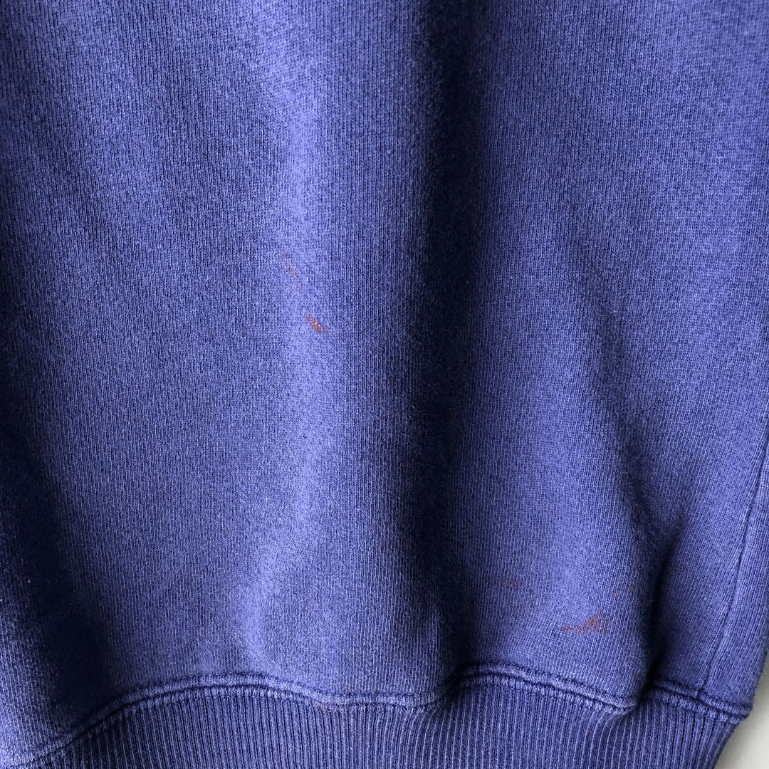 Vintage 80s-90'S Lacoste IZOD logo sweatshirt, made in the USA, men's size L cotton purple type Vintage Second Hand
