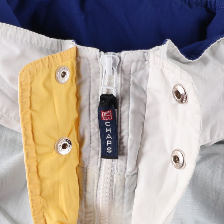 Ralph Lauren CHAPS Anorak Jacket, Men's Size M polyester white type Vintage Second Hand
