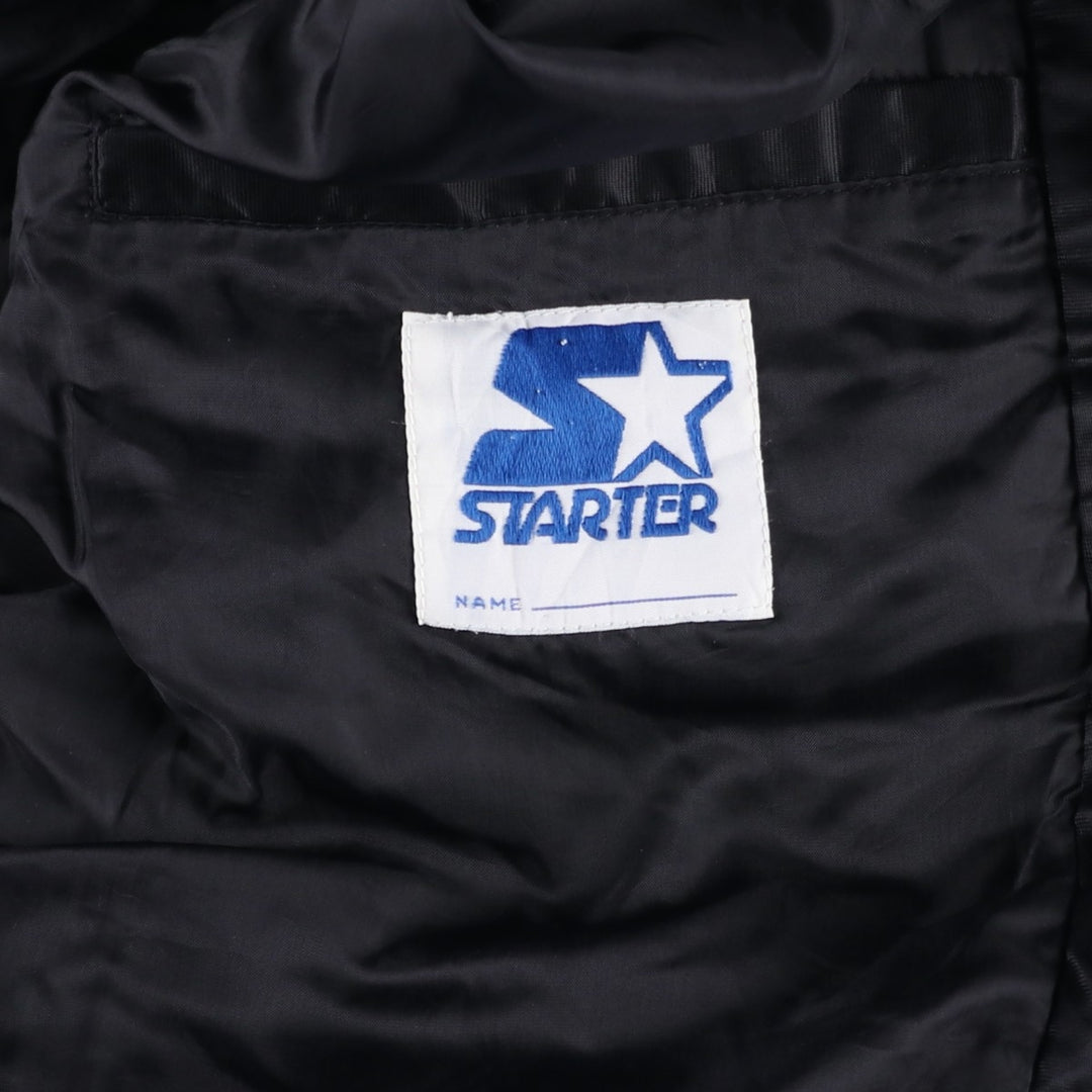 90'S Starter MLB New York Mets Nylon Stadium Jacket, Vintage, Men's XXL Nylon black type Vintage Second Hand