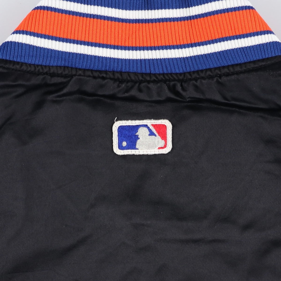 90'S Starter MLB New York Mets Nylon Stadium Jacket, Vintage, Men's XXL Nylon black type Vintage Second Hand
