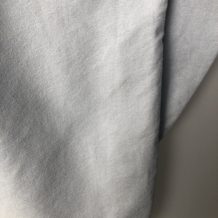 Ralph Lauren YARMOUTH long sleeve button down shirt, men's size L cotton Blue type light blue Vintage Second Hand