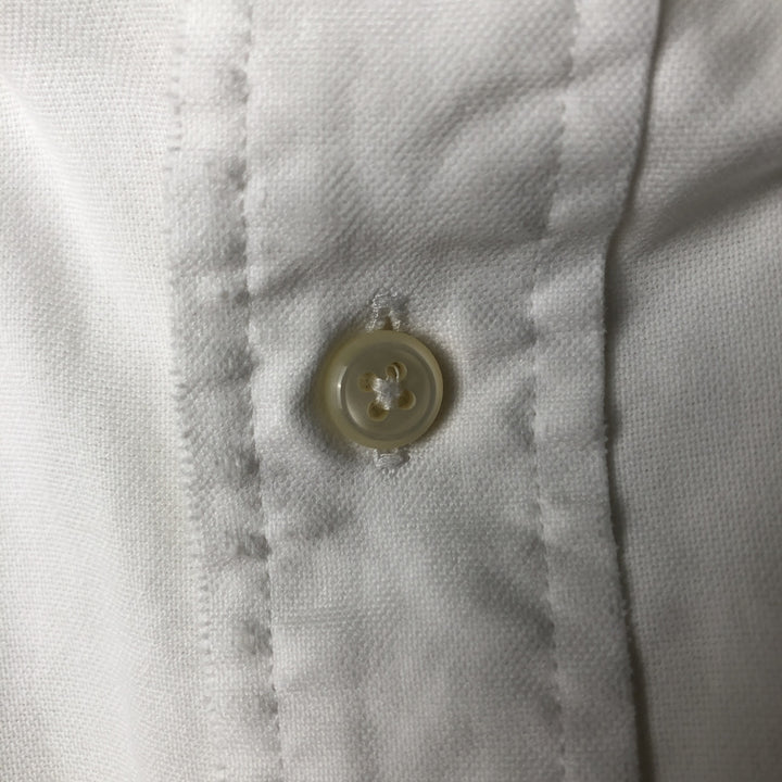 Ralph Lauren YARMOUTH long sleeve button down shirt, men's XL size cotton white type Vintage Second Hand