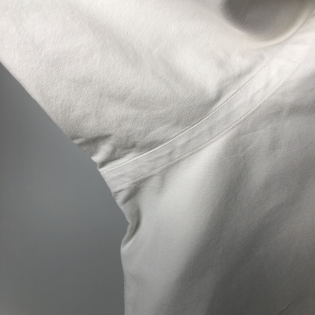 Ralph Lauren YARMOUTH long sleeve button down shirt, men's XL size cotton white type Vintage Second Hand