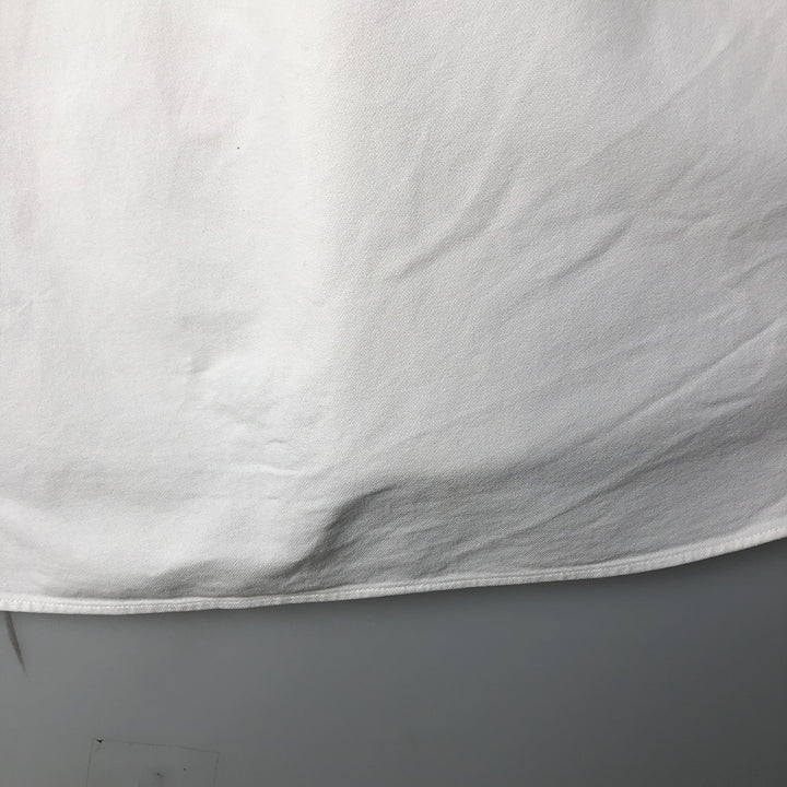 Ralph Lauren YARMOUTH long sleeve button down shirt, men's XL size cotton white type Vintage Second Hand