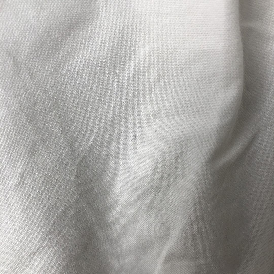 Ralph Lauren YARMOUTH long sleeve button down shirt, men's XL size cotton white type Vintage Second Hand
