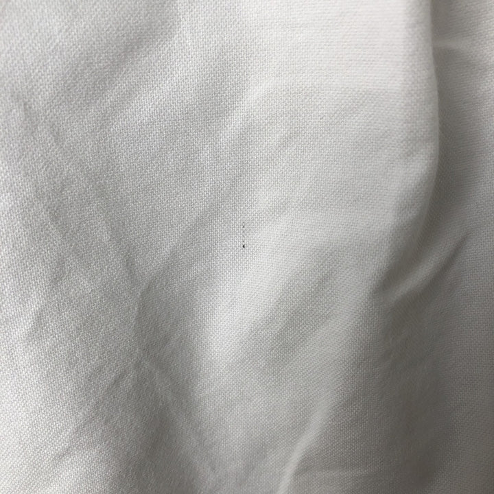 Ralph Lauren YARMOUTH long sleeve button down shirt, men's XL size cotton white type Vintage Second Hand