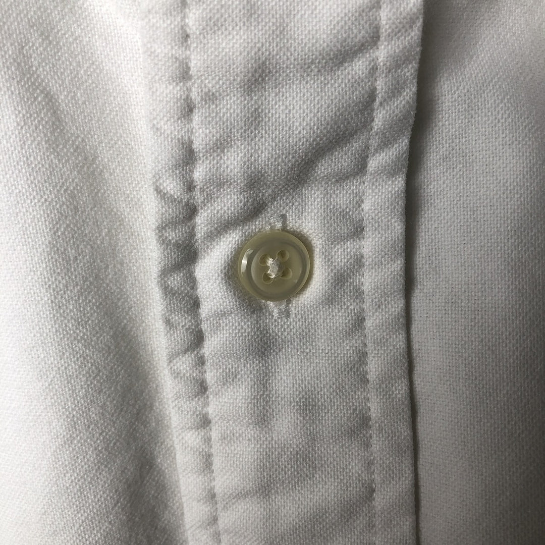 Ralph Lauren BLAKE long sleeve button down shirt, men's XL size cotton white type Vintage Second Hand