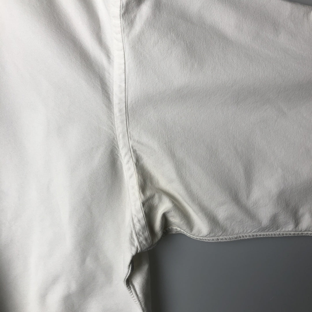 Ralph Lauren BLAKE long sleeve button down shirt, men's XL size cotton white type Vintage Second Hand