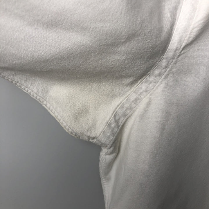 Ralph Lauren BLAKE long sleeve button down shirt, men's XL size cotton white type Vintage Second Hand