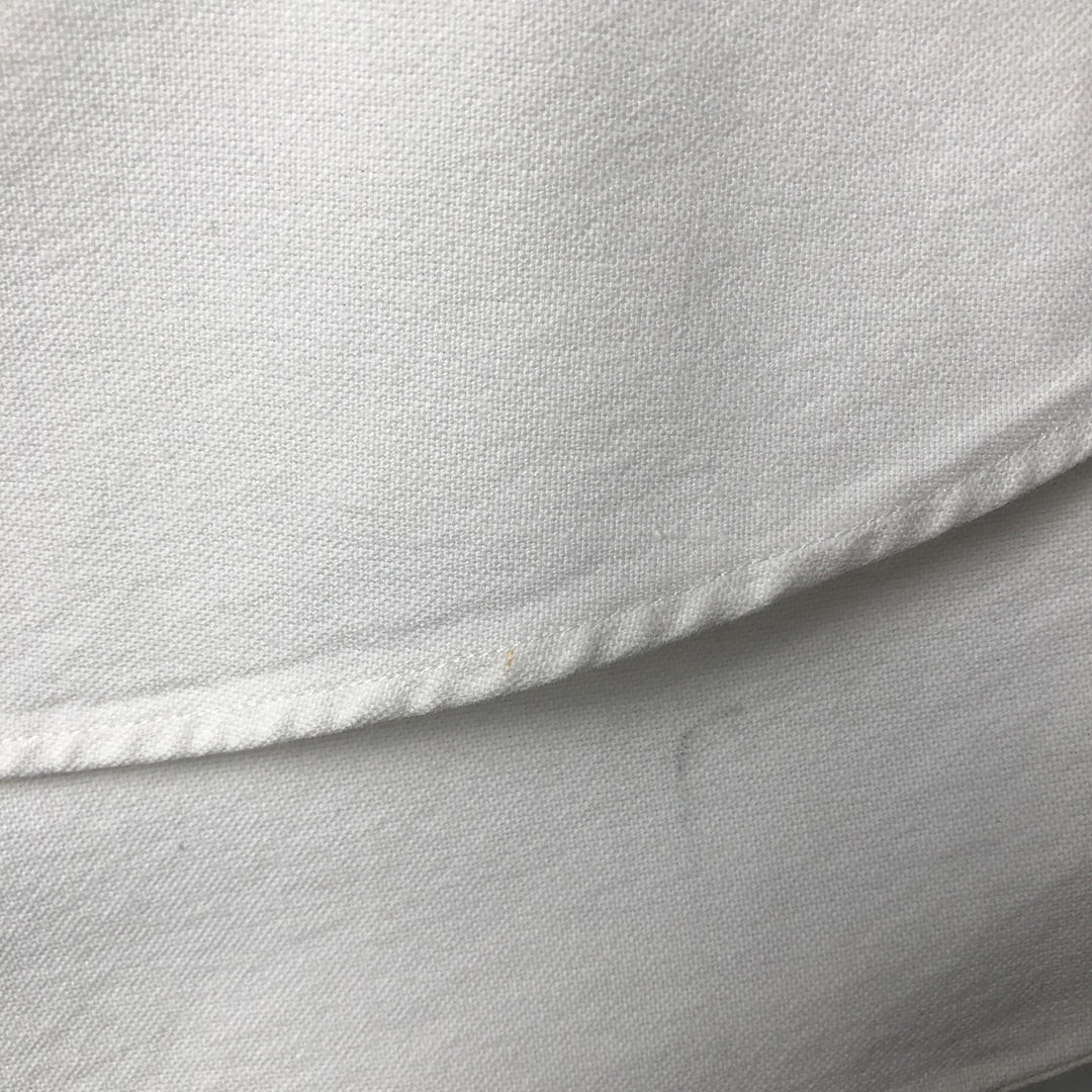 Ralph Lauren BLAKE long sleeve button down shirt, men's XL size cotton white type Vintage Second Hand