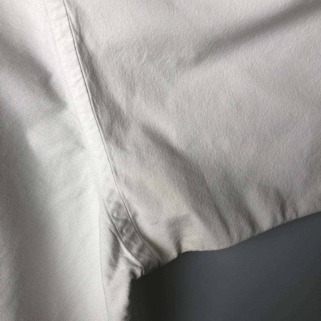 Ralph Lauren BLAKE long sleeve button down shirt, men's XL size cotton white type Vintage Second Hand