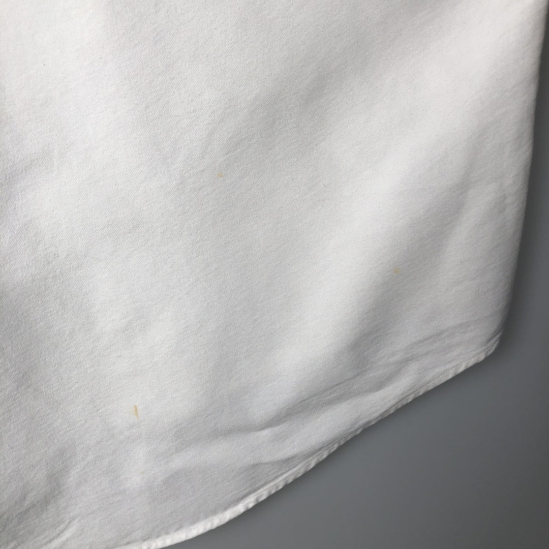 Ralph Lauren BLAKE long sleeve button down shirt, men's XL size cotton white type Vintage Second Hand