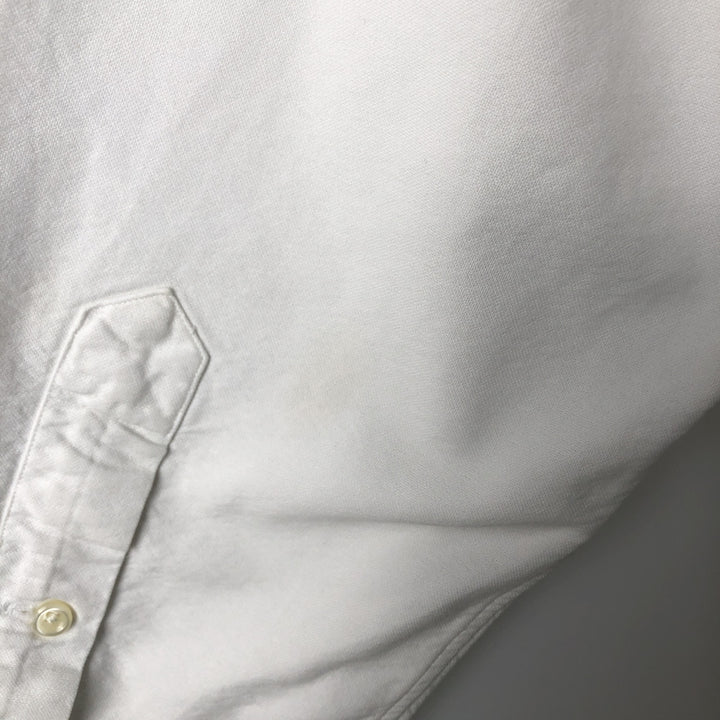 Ralph Lauren BLAKE long sleeve button down shirt, men's XL size cotton white type Vintage Second Hand