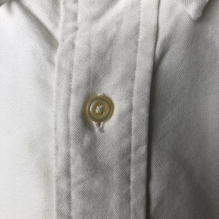 Ralph Lauren Classic Fit Long Sleeve Button Down Shirt Men's XL cotton white type Vintage Second Hand