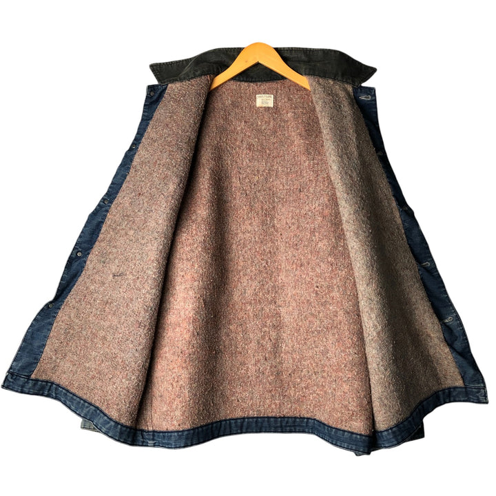 70'S JCPenney BIG MAC denim coveralls, men's XL size, vintage cotton blue type Vintage Second Hand