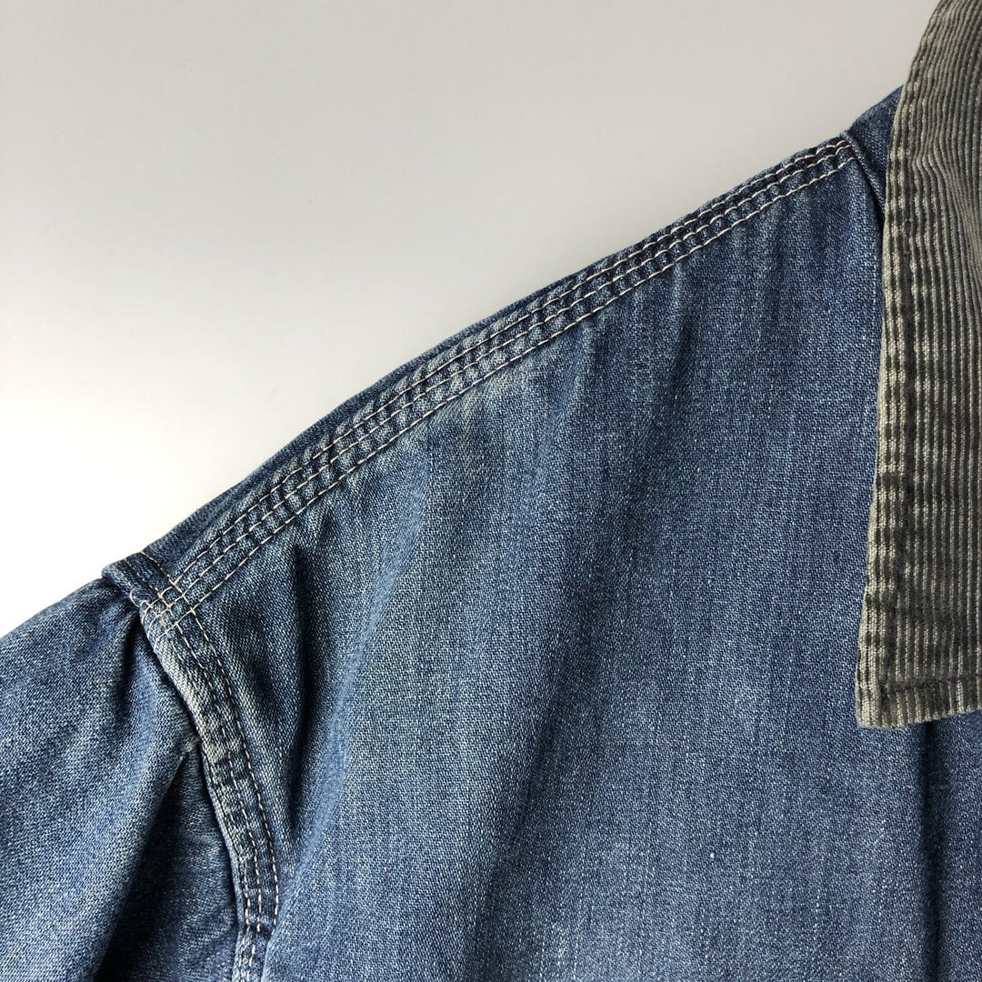 70'S JCPenney BIG MAC denim coveralls, men's XL size, vintage cotton blue type Vintage Second Hand