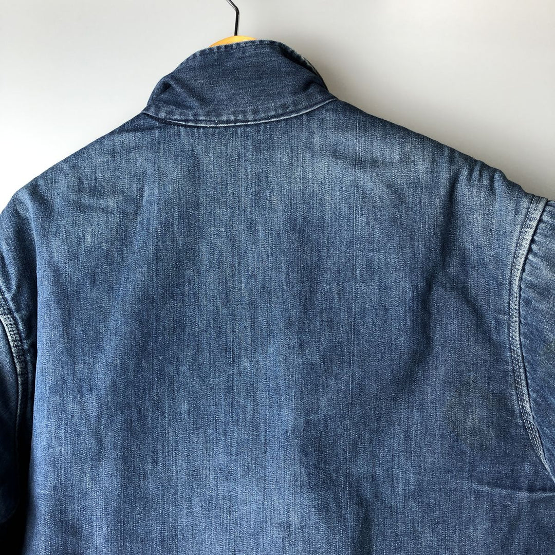 70'S JCPenney BIG MAC denim coveralls, men's XL size, vintage cotton blue type Vintage Second Hand
