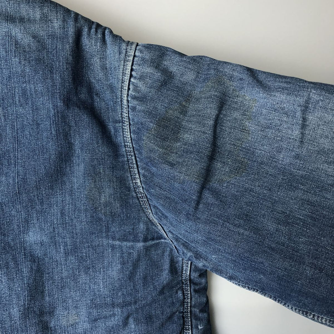 70'S JCPenney BIG MAC denim coveralls, men's XL size, vintage cotton blue type Vintage Second Hand