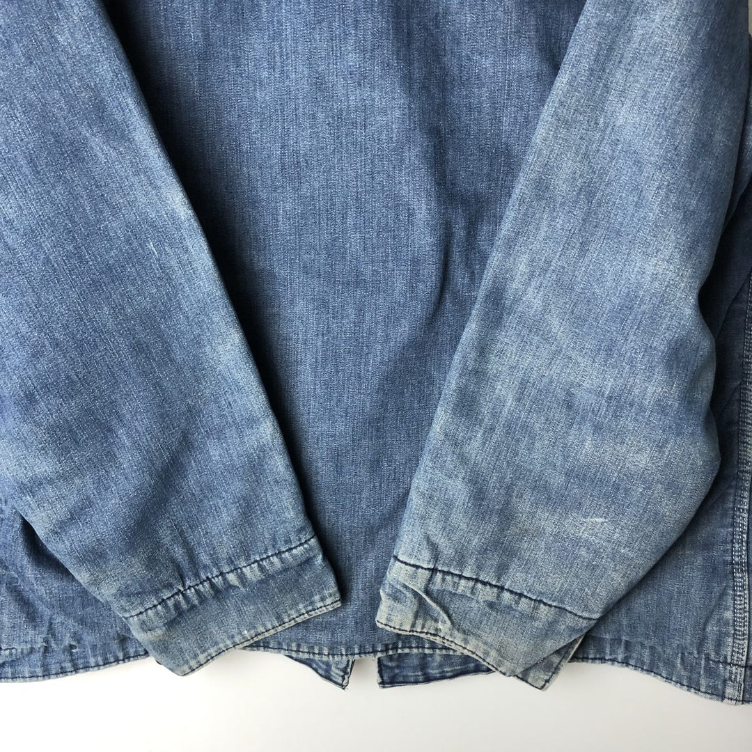 70'S JCPenney BIG MAC denim coveralls, men's XL size, vintage cotton blue type Vintage Second Hand