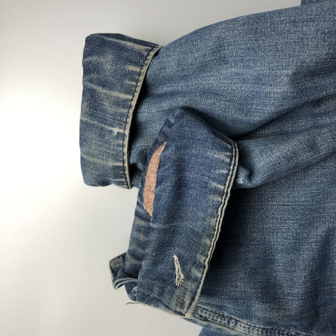 70'S JCPenney BIG MAC denim coveralls, men's XL size, vintage cotton blue type Vintage Second Hand