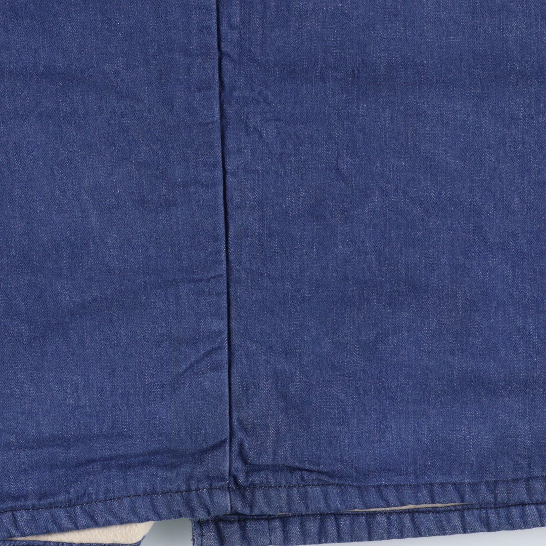 Vintage 70s-80'S BIG B Bat-Dyed Denim Coverall, Men's Size Medium unclear navy blue type Vintage Second Hand