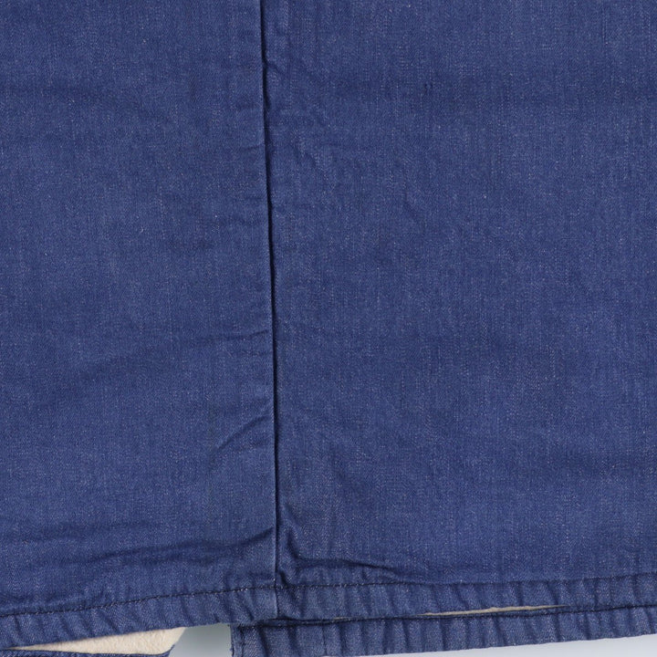 Vintage 70s-80'S BIG B Bat-Dyed Denim Coverall, Men's Size Medium unclear navy blue type Vintage Second Hand